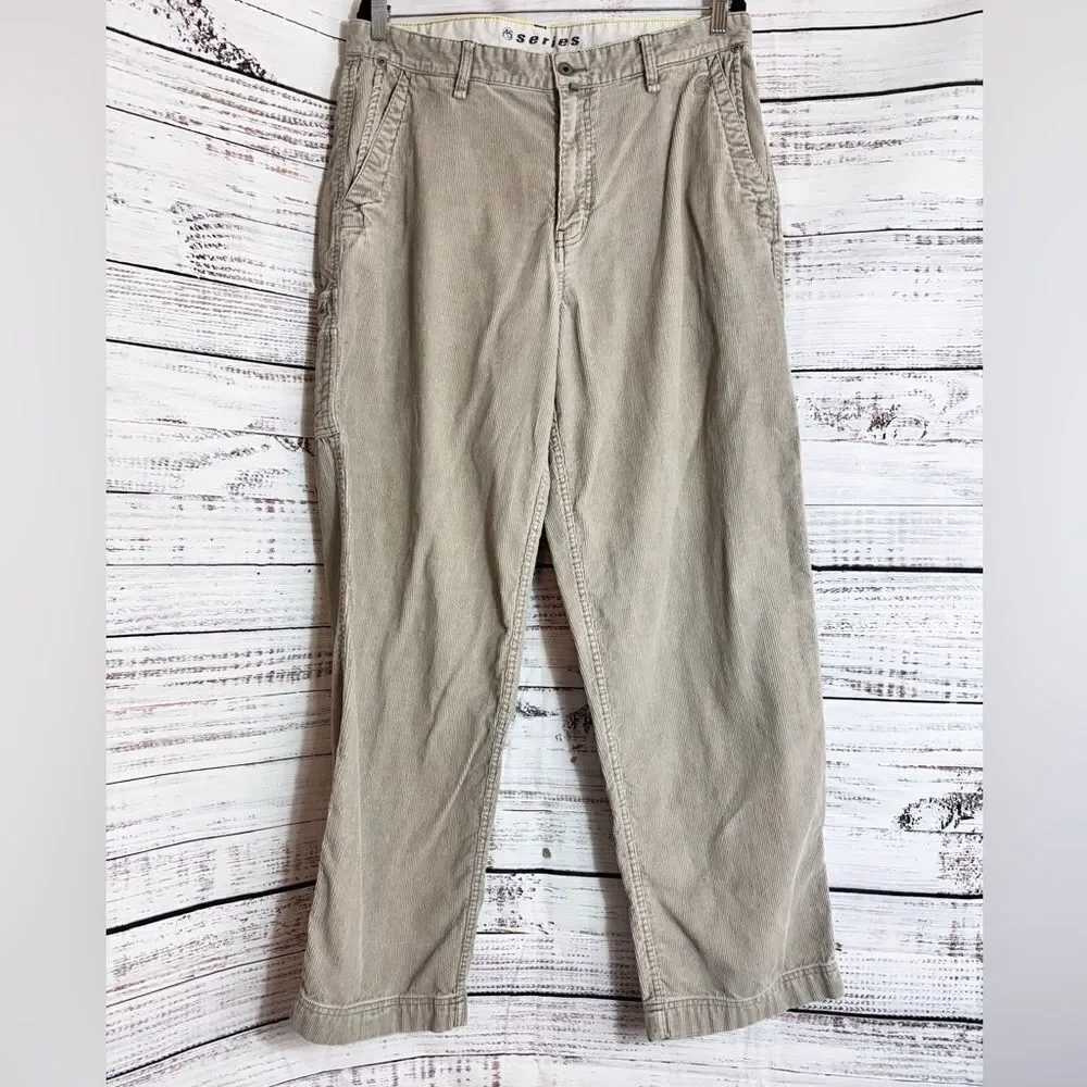 The North Face Pants Mens‎ Size 36 A5 Corduroy Tan Outdoor cotton Hiking Pockets